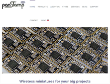 Tablet Screenshot of panstamp.com