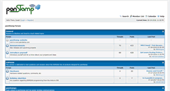 Desktop Screenshot of panstamp.org